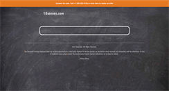 Desktop Screenshot of 18scenes.com